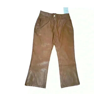 Deluc Brown pants size L EUC dp11